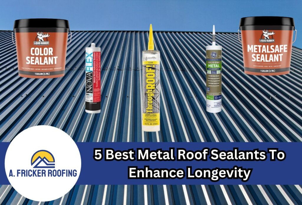 Metal roof sealants