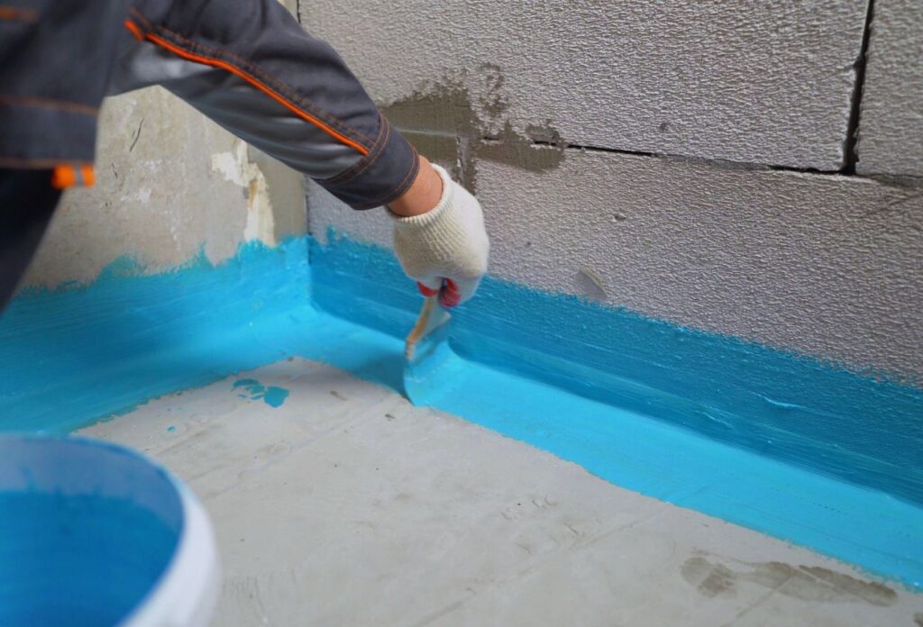 Basement waterproofing