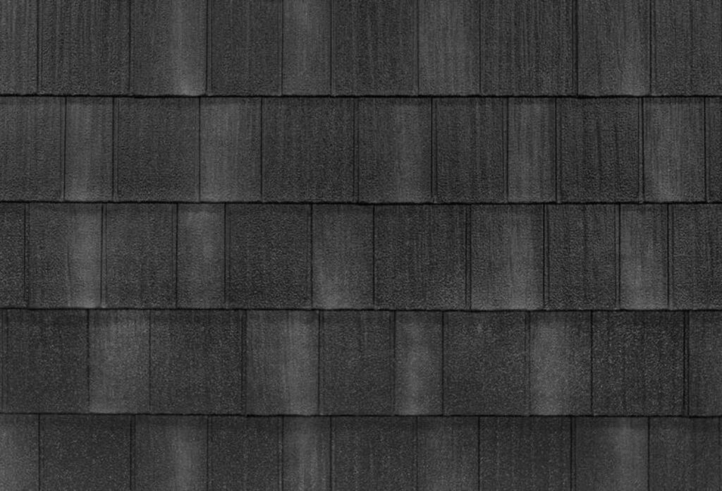 Infiniti® textured steel shake roofing shingles by edco