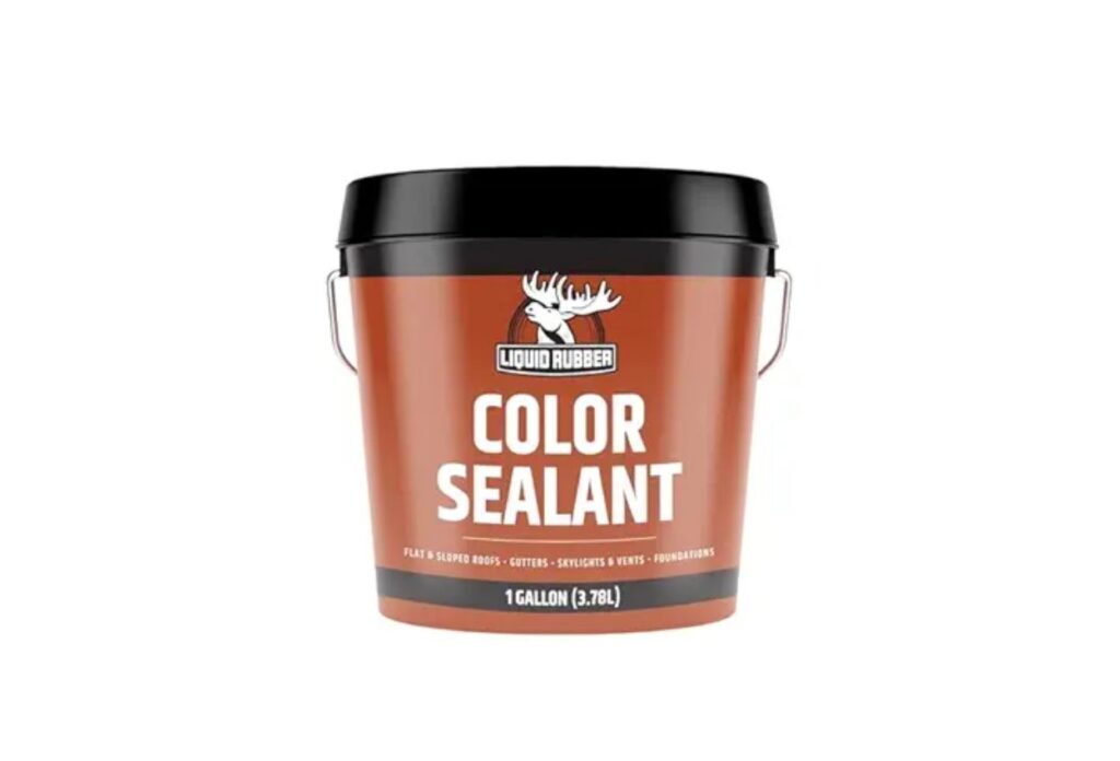 Liquid rubber color sealant