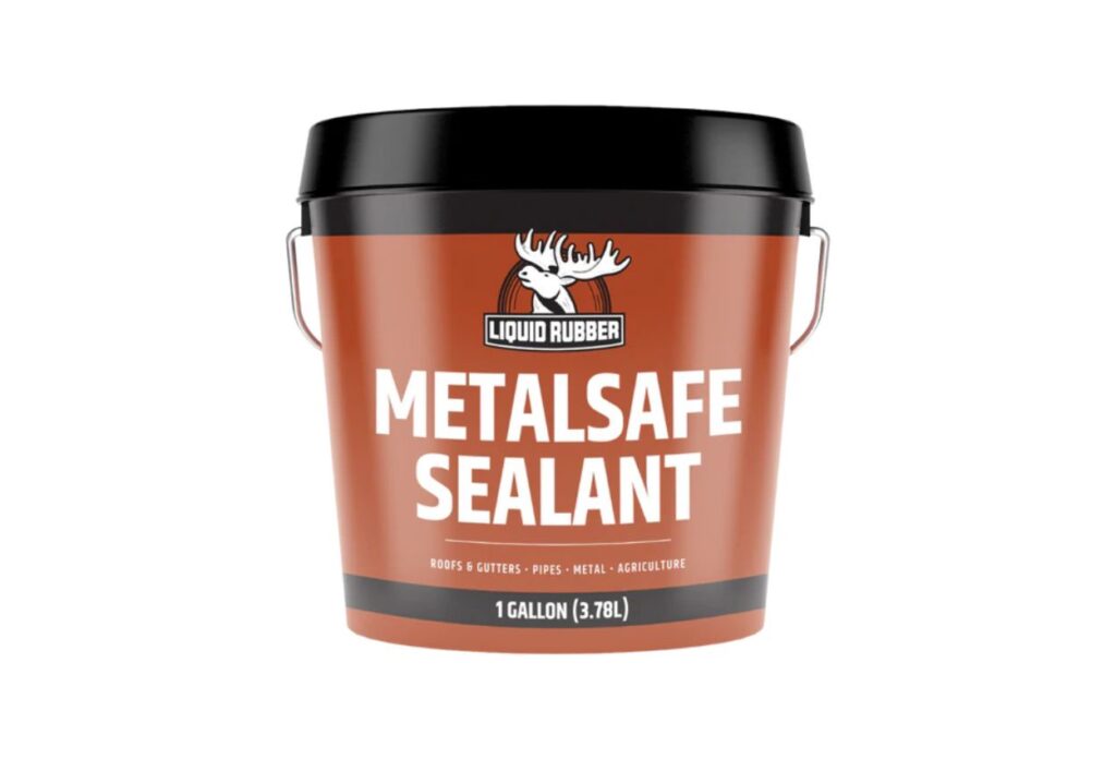 Liquid rubber metalsafe sealant