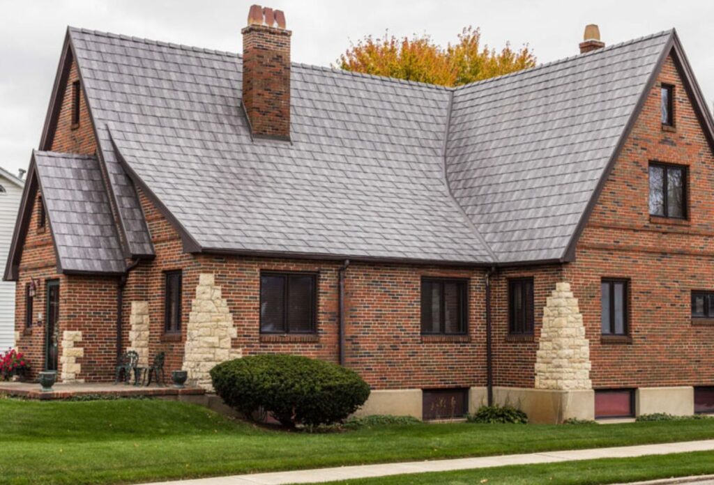 Milan steel shingles by mcelroy