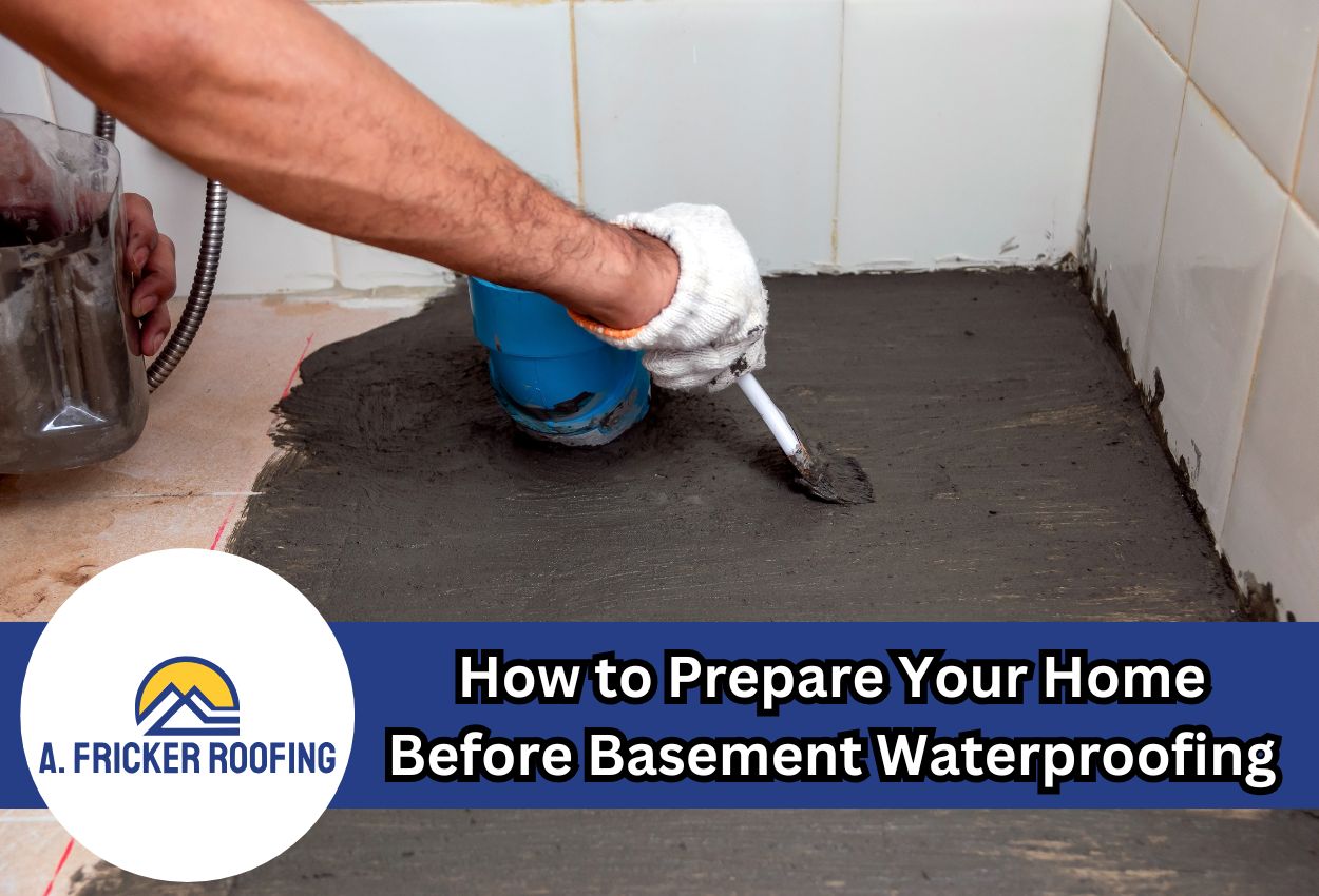 How to Prepare Your Home Before Basement Waterproofing