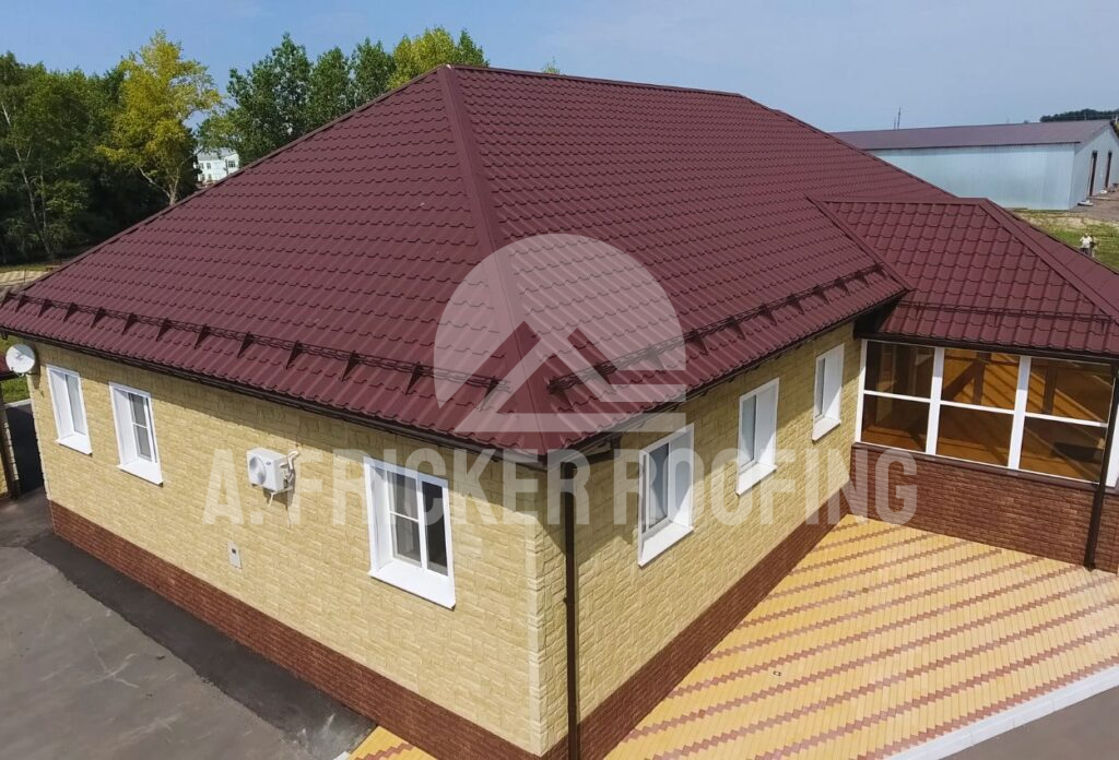 New metal roof