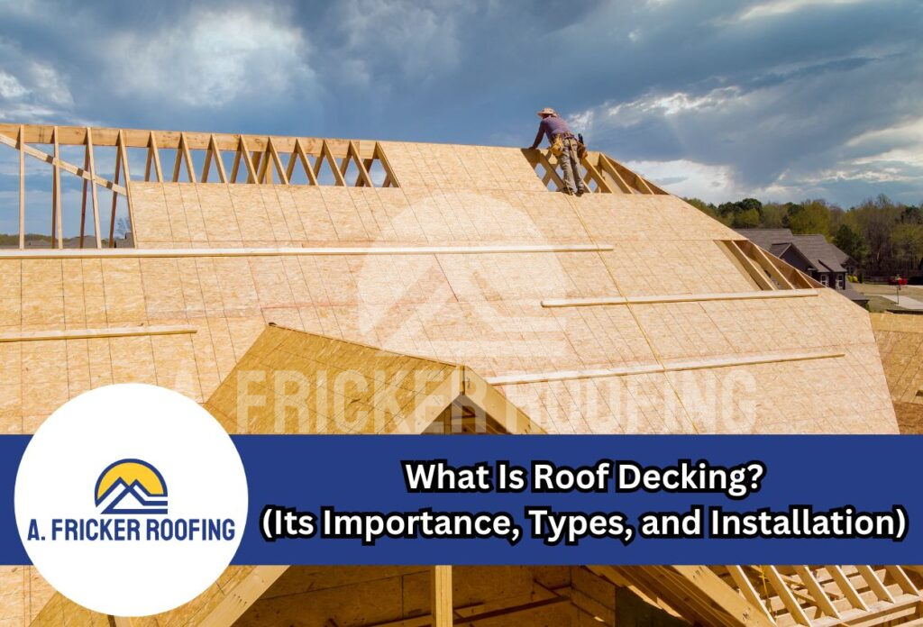 What is roof decking