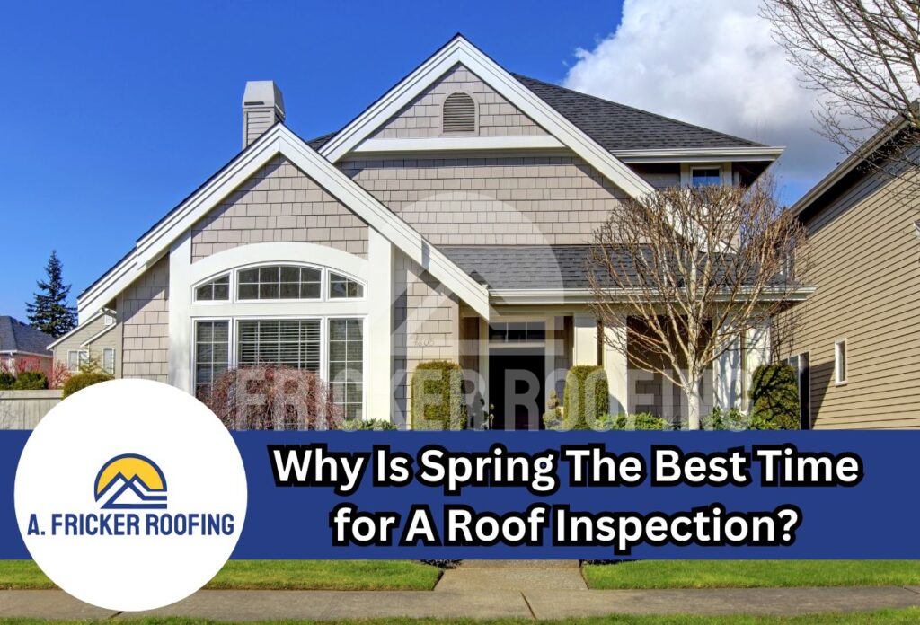 Spring roof inspection