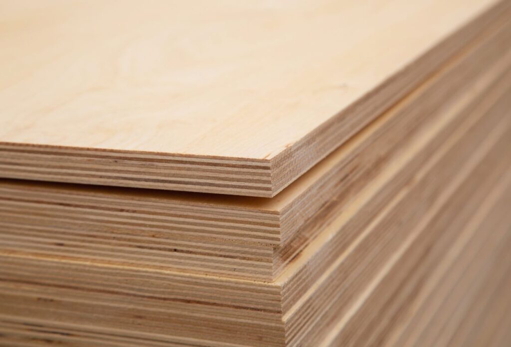 Plywood sheathing