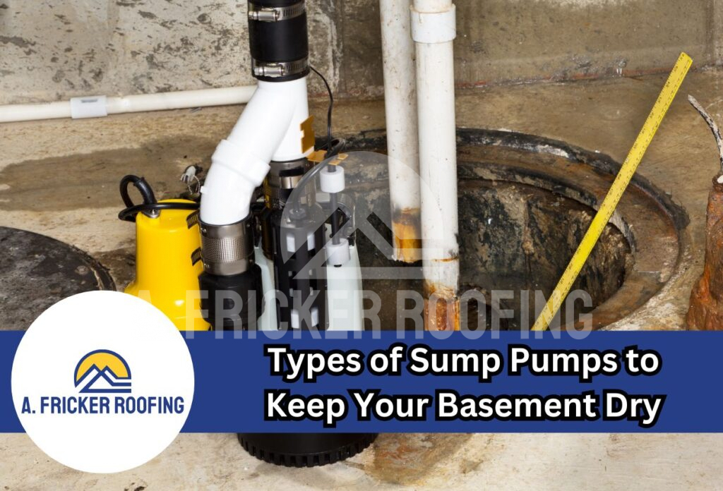 Types of sump pumps