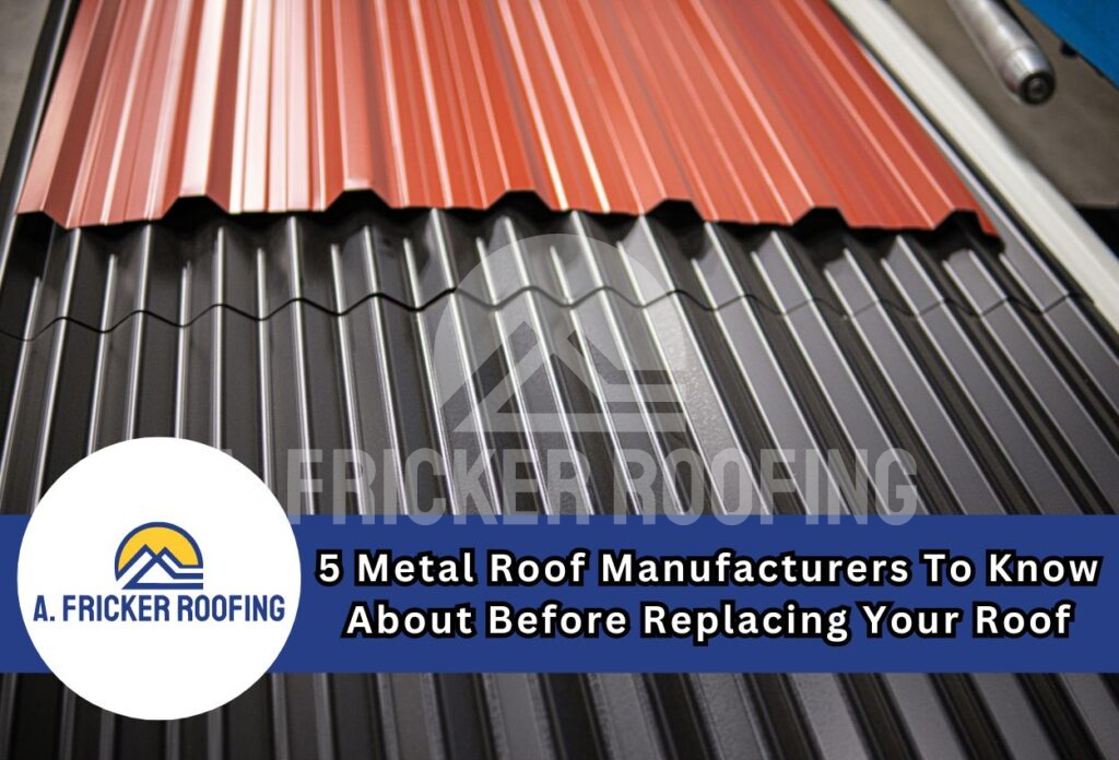 Metal roof manufacturers