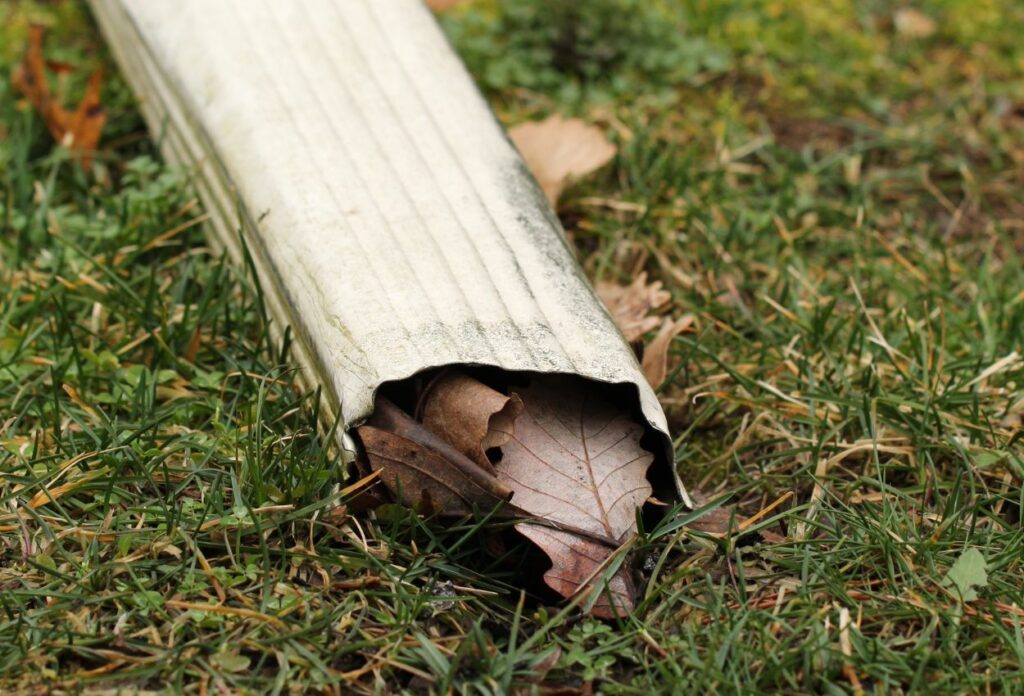 How To Remove Gutter Downspout Gutter downspout clogs
