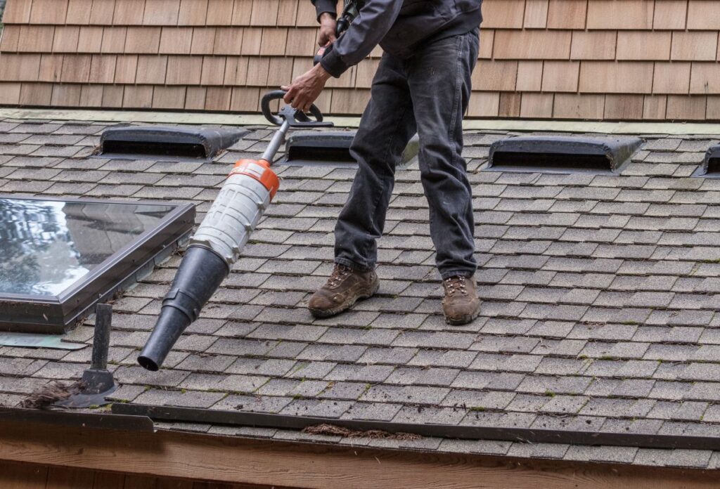 Clean Asphalt Shingles Clean your asphalt shingles