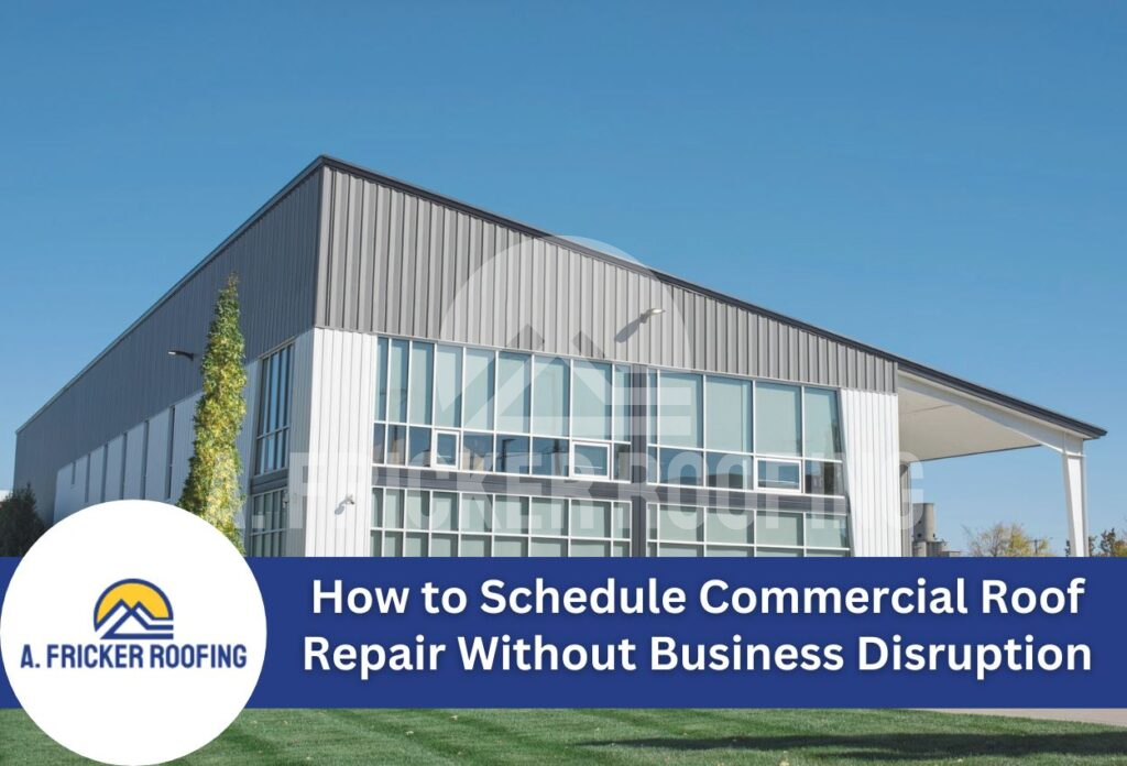 How to schedule commercial roof repair without business disruption
