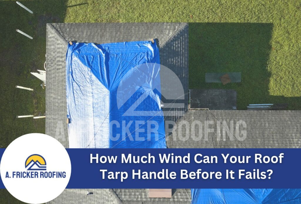 How much wind can your roof tarp handle before it fails?