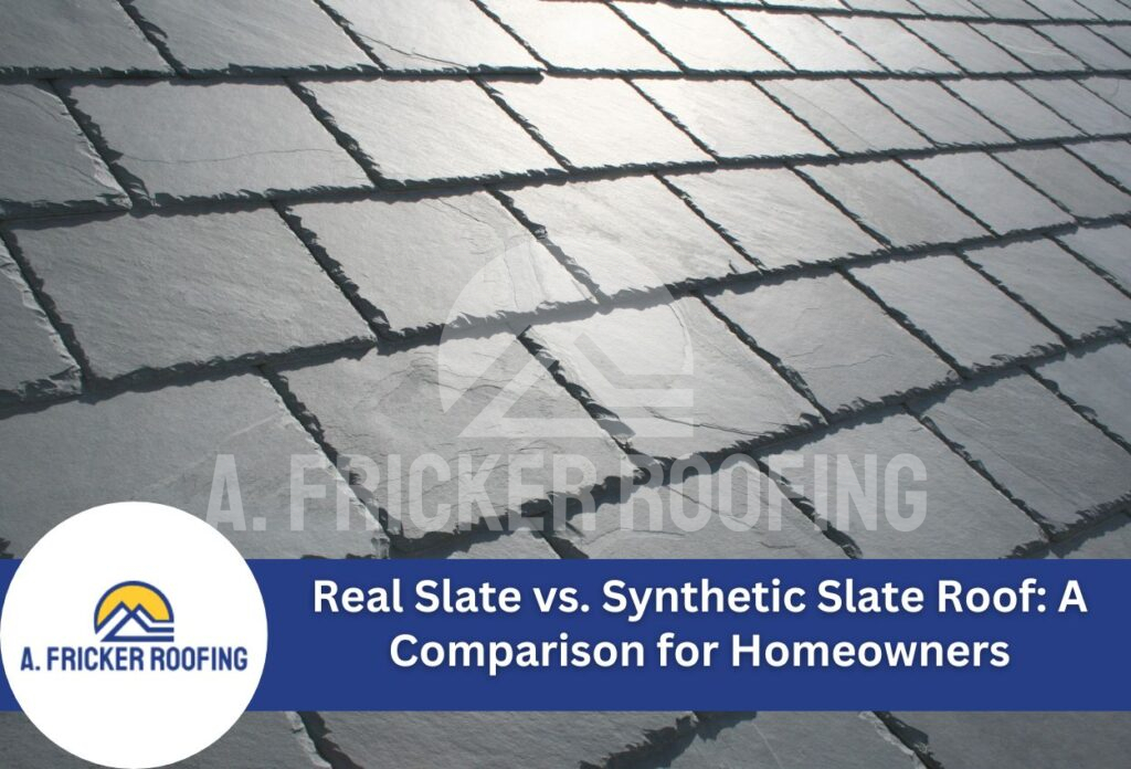Real slate vs. Synthetic slate roof: a comparison for homeowners