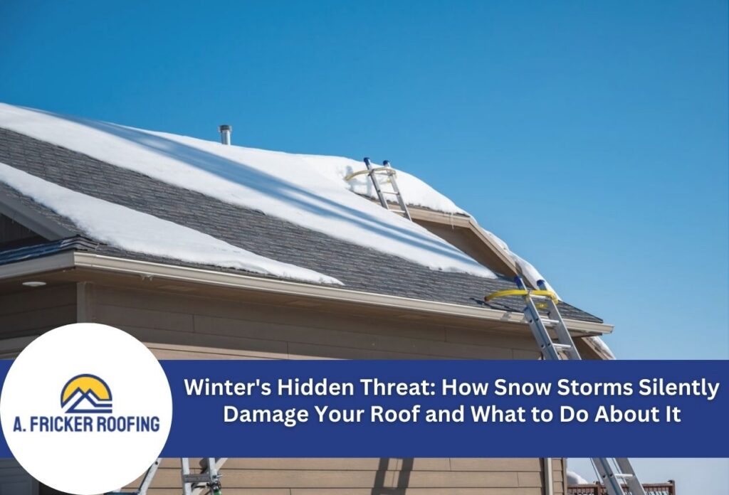 Winter's hidden threat: how snow storms silently damage your roof and what to do about it